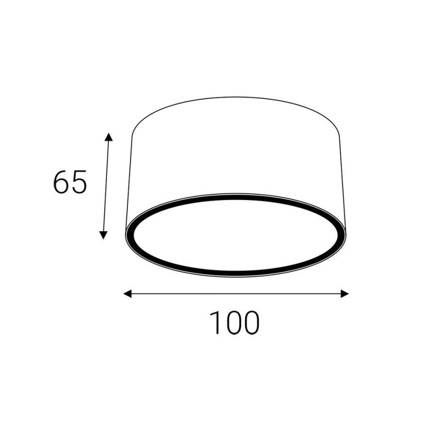LED2 - Zunanji reflektor MEDO GX53/11W/230V antracit IP54