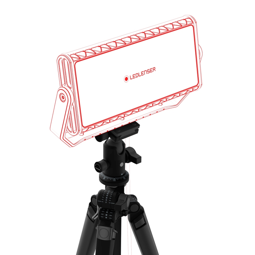 Ledlenser AF12C work - zatemljiv LED reflektor, 140 W, 230 V, IP67