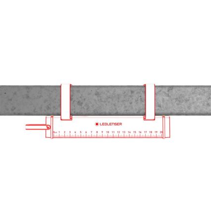 Ledlenser AF2R - zatemnjevalna polnilna delovna LED-svetilka IP54 1000 lm 50 h 4810 mAh
