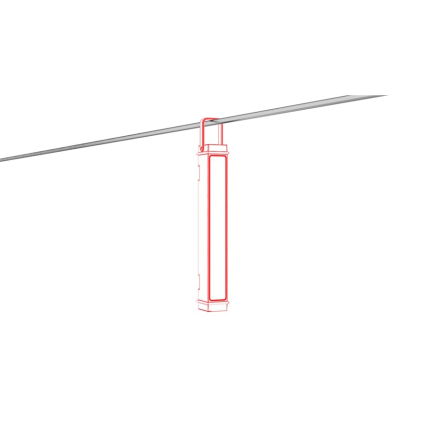 Ledlenser AF2R - polnilna LED delovna svetilka z nastavljivo svetlostjo, IP54, 1000 lm, 50 h