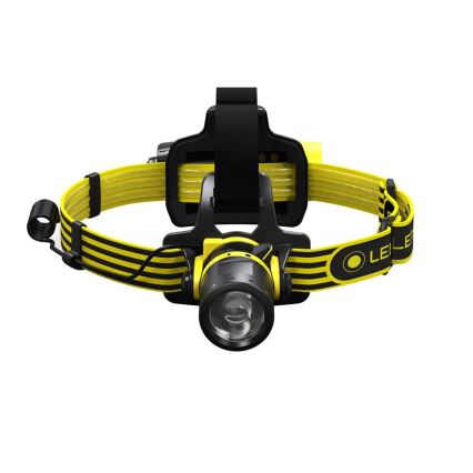 Ledlenser EXH8 - zatemnjevalna LED čelna svetilka LED/3xAA IP66 180 lm 40 h rumena