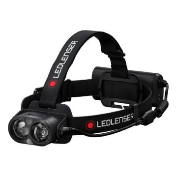 Ledlenser H19R CORE - LED polnilna naglavna svetilka z nastavljivo jakostjo svetlobe LED/4800 mAh IP67 3500 lm 20 h črna