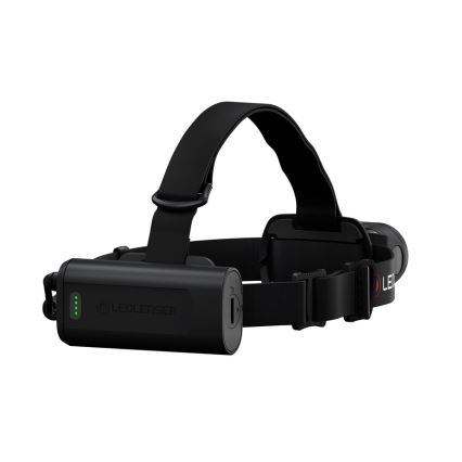 Ledlenser H19R CORE - LED polnilna naglavna svetilka z nastavljivo jakostjo svetlobe LED/4800 mAh IP67 3500 lm 20 h črna