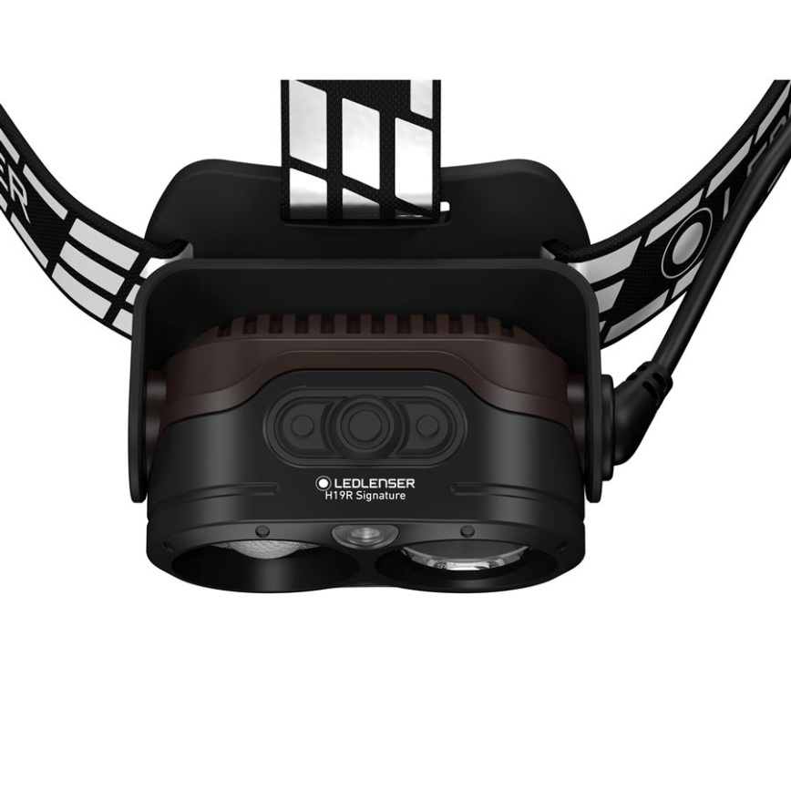 Ledlenser H19R SIGNATURE - zatemnjevalna polnilna LED naglavna svetilka LED/4800 mAh IP68 4000 lm 20 h črna