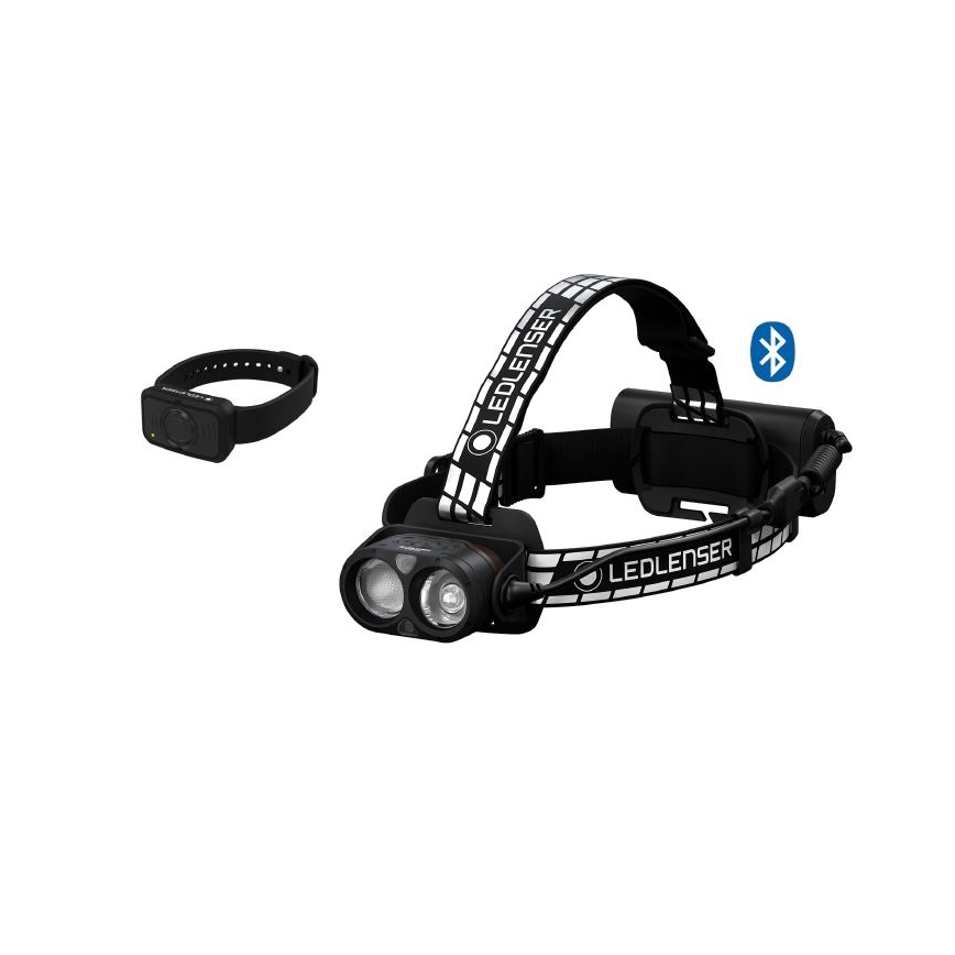 Ledlenser H19R SIGNATURE - zatemnjevalna polnilna LED naglavna svetilka LED/4800 mAh IP68 4000 lm 20 h črna
