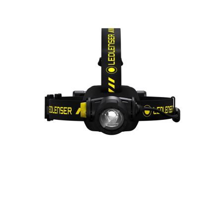 Ledlenser H7R WORK - LED čelna svetilka s funkcijo zatemnitve, polnilna, LED/4800 mAh, IP67, 1000 lm, 60 h, črna