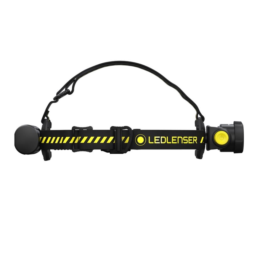 Ledlenser H7R WORK - LED čelna svetilka s funkcijo zatemnitve, polnilna, LED/4800 mAh, IP67, 1000 lm, 60 h, črna