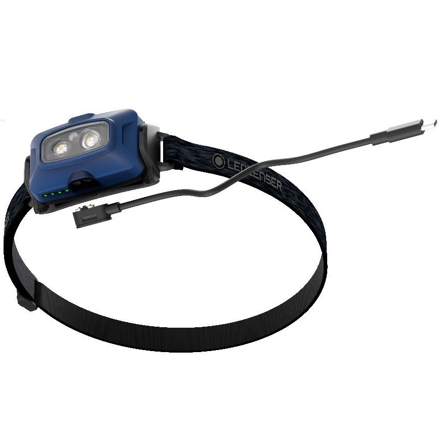 Ledlenser HF4R Core - zatemnjevalna polnilna LED čelna svetilka LED/1000 mAh IP68 500 lm 35 h modra