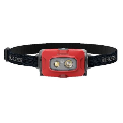 Ledlenser HF4R Core - LED zatemnjiva polnilna čelna svetilka LED/1000 mAh IP68 500 lm 35 h rdeča