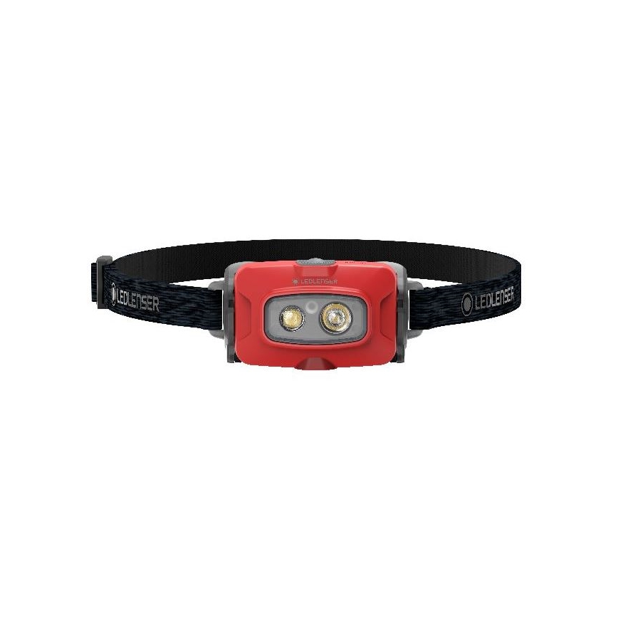 Ledlenser HF4R Core - LED zatemnjiva polnilna čelna svetilka LED/1000 mAh IP68 500 lm 35 h rdeča
