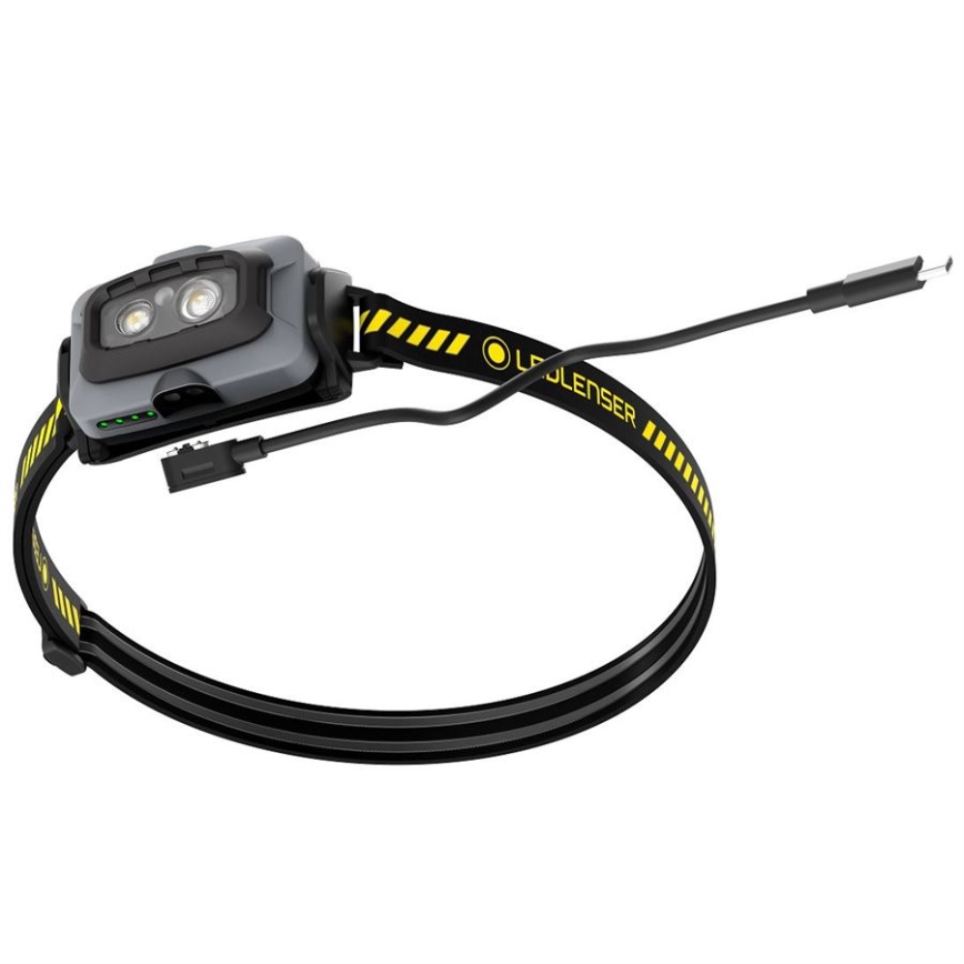 Ledlenser HF4R Work - LED zatemnjevalna polnilna naglavna svetilka LED/1000 mAh IP68 500 lm 35 h črna