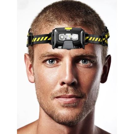 Ledlenser HF6R Work - zatemnjiva polnilna naglavna LED-svetilka, 2000 mAh, IP68, 800 lm, do 60 h delovanja, črna