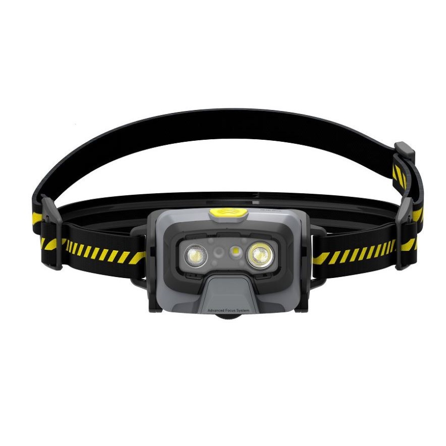 Ledlenser HF6R Work - zatemnjiva polnilna naglavna LED-svetilka, 2000 mAh, IP68, 800 lm, do 60 h delovanja, črna