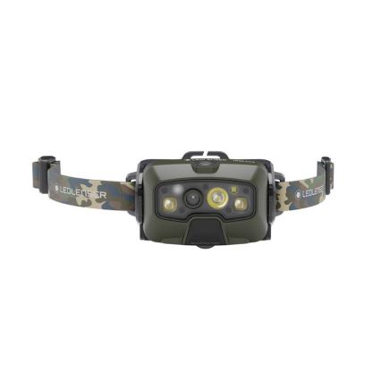 Ledlenser HF8R Core RGB - LED nastavljiva polnilna naglavna svetilka LED/3700 mAh IP68 1600 lm 90h zelena