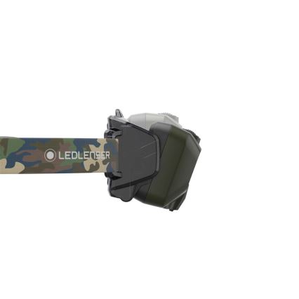 Ledlenser HF8R Core RGB - LED nastavljiva polnilna naglavna svetilka LED/3700 mAh IP68 1600 lm 90h zelena