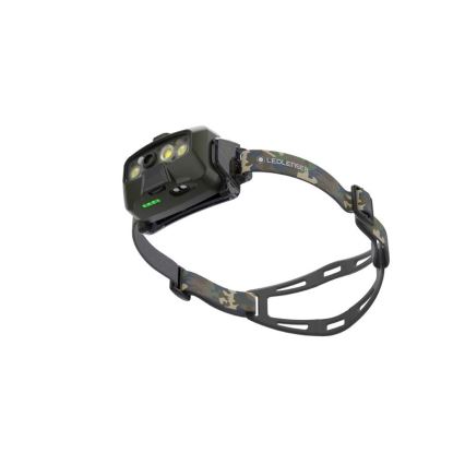 Ledlenser HF8R Core RGB - LED nastavljiva polnilna naglavna svetilka LED/3700 mAh IP68 1600 lm 90h zelena