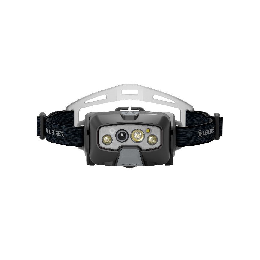 Ledlenser HF8R Core - LED zatemnjiva polnilna naglavna svetilka LED/2000 mAh IP68 800 lm 60 h siva