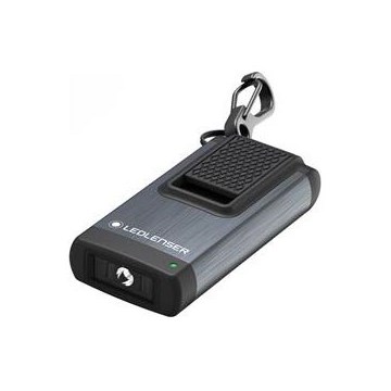 Ledlenser K4R GRAY - polnilna žepna svetilka z nastavljivo jakostjo svetlobe LED/180 mAh IP2X 120 lm