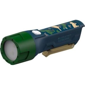 Ledlenser KIDBEAM4 DINO - LED zatemnjevalna otroška svetilka LED/2xAAA IP44 zelena