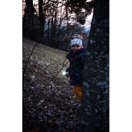 Ledlenser KIDBEAM4 RAINBOW - zatemnjevalna otroška LED-svetilka LED/2xAAA IP44 vijolična