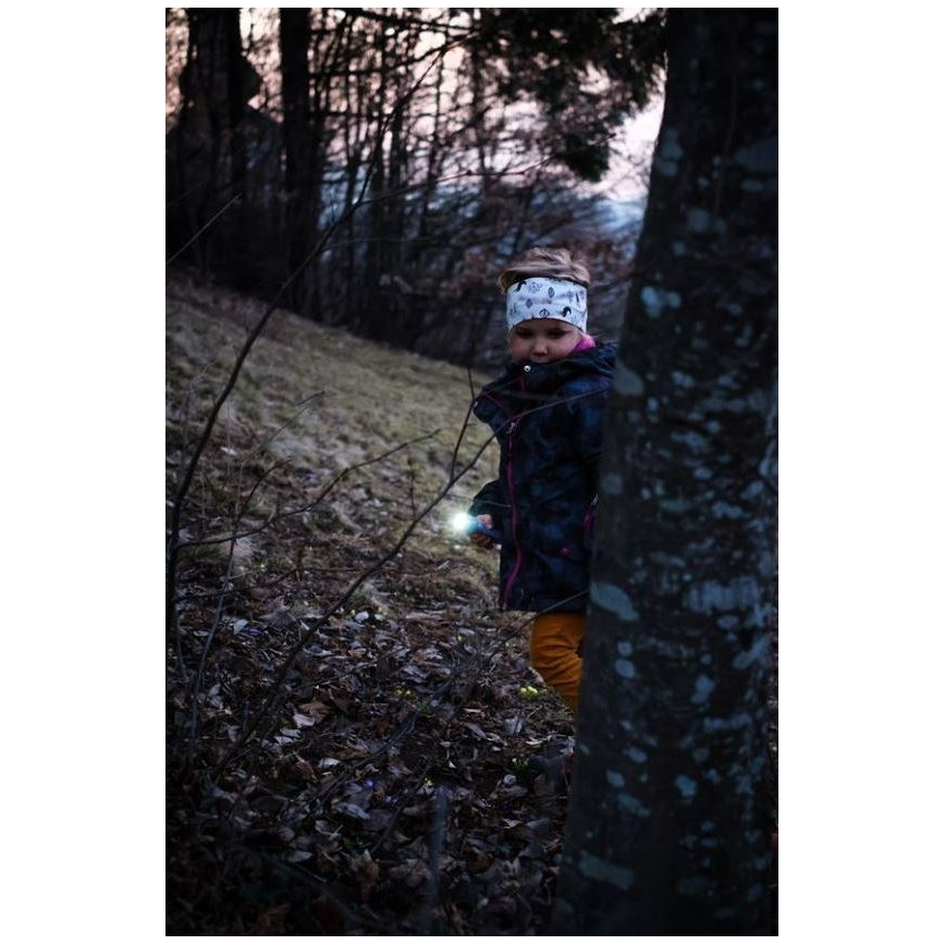 Ledlenser KIDBEAM4 RAINBOW - zatemnjevalna otroška LED-svetilka LED/2xAAA IP44 vijolična