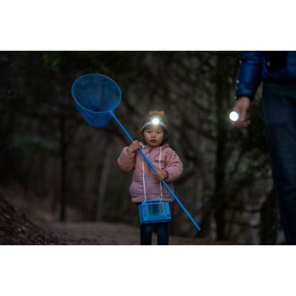 Ledlenser KIDBEAM4 RAINBOW - zatemnjevalna otroška LED-svetilka LED/2xAAA IP44 vijolična