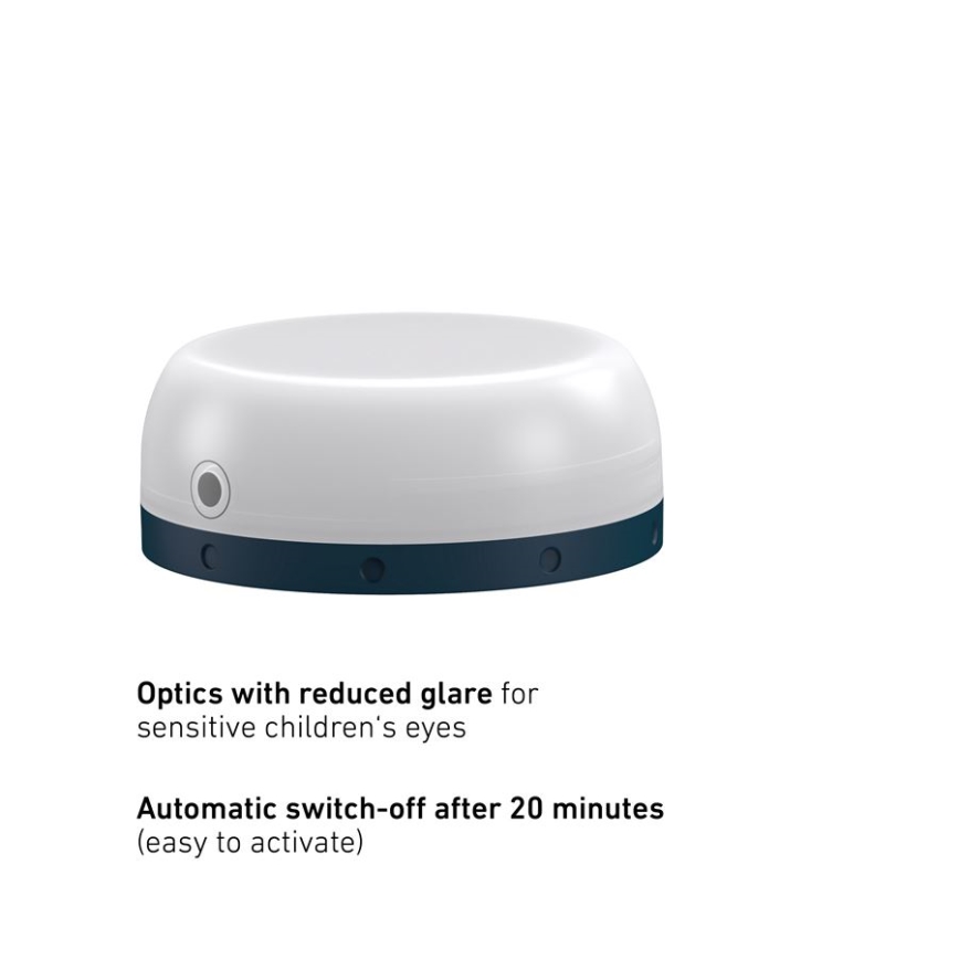 Ledlenser KIDCAMP6 DINO - LED zatemnljiva prenosna svetilka LED/3xAAA IP44 zelena