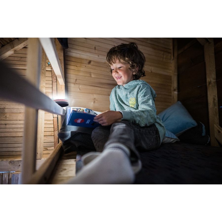Ledlenser KIDCAMP6 RAINBOW - LED zatemnjiva prenosna luč LED/3xAAA IP44 modra
