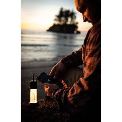 Ledlenser ML6 CONNECT WARM LIGHT - LED polnilna svetilka z zatemnitvijo LED/3000 mAh IP66 750 lm + daljinski upravljalnik