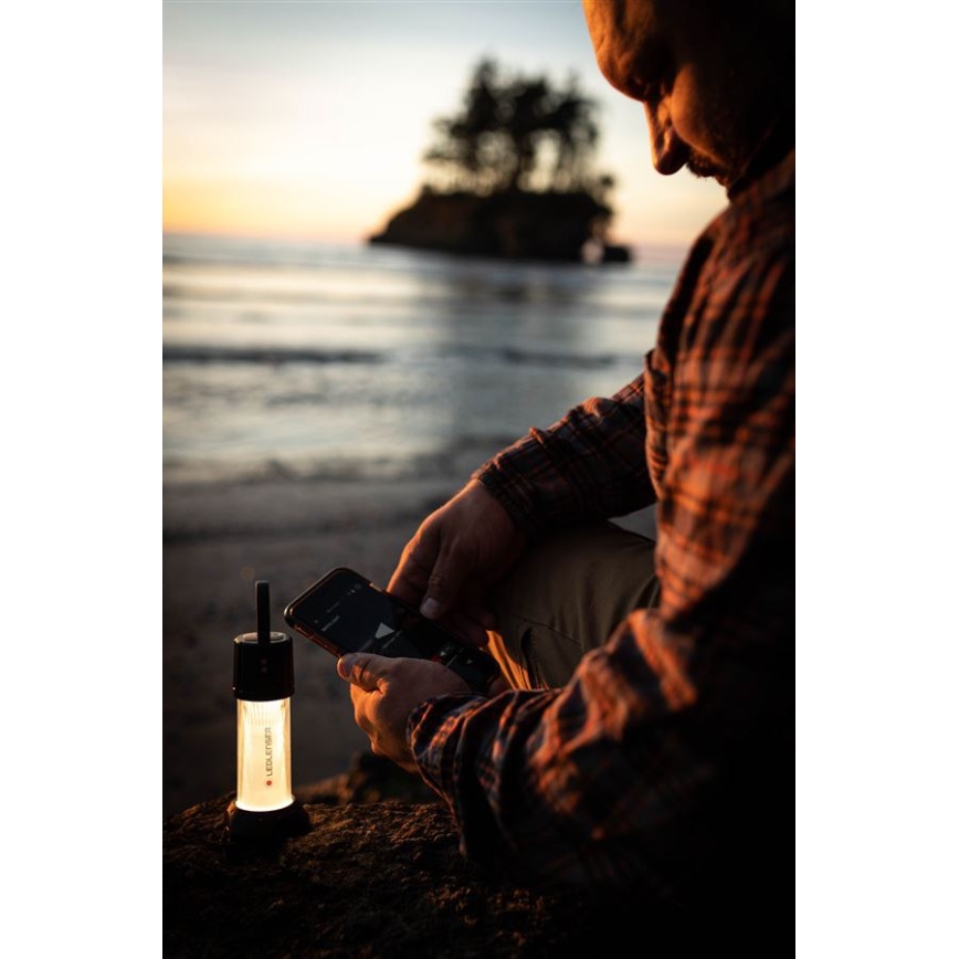 Ledlenser ML6 CONNECT WARM LIGHT - LED polnilna svetilka z zatemnitvijo LED/3000 mAh IP66 750 lm + daljinski upravljalnik