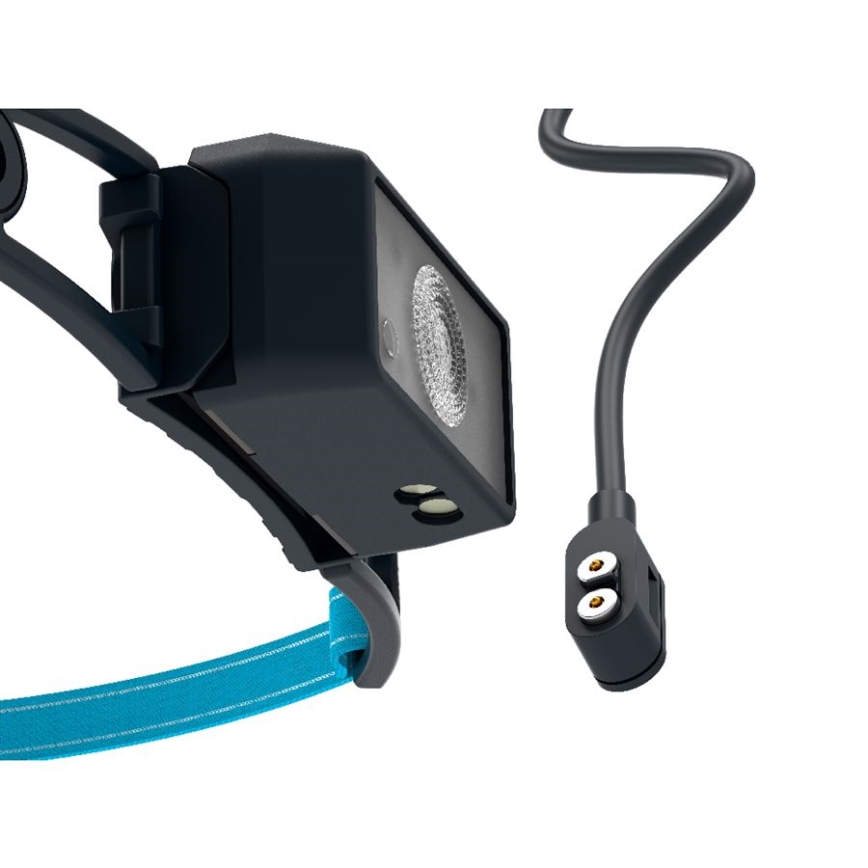 Ledlenser NEO1R - Zatemnjevalna polnilna naglavna svetilka LED/730 mAh IP67 250 lm 15 h modra