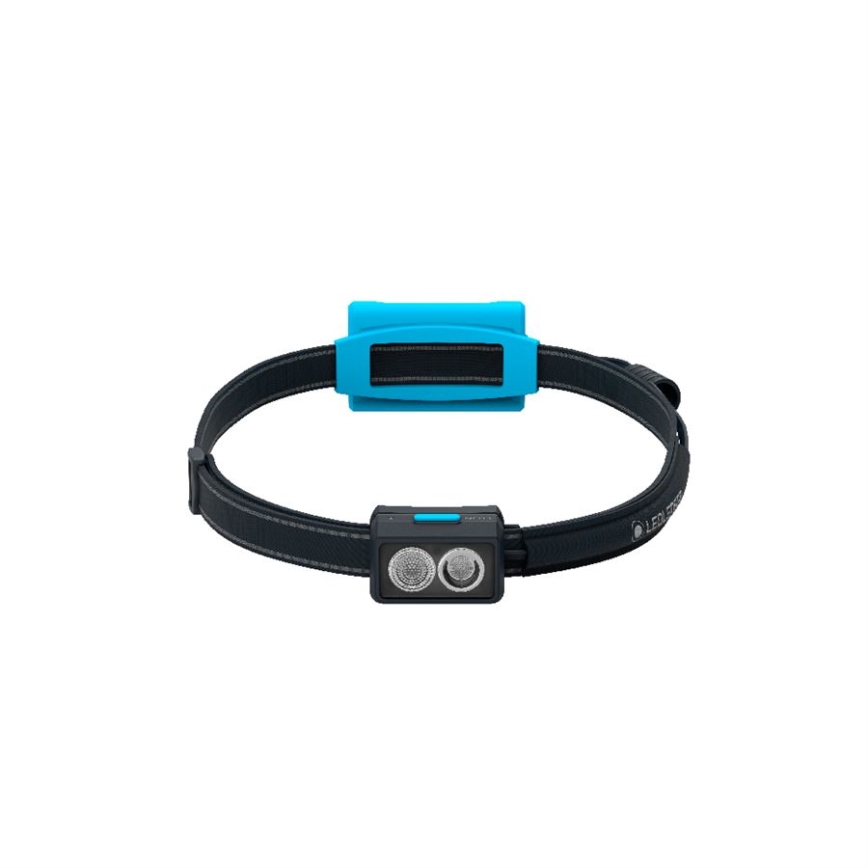 Ledlenser NEO3 - zatemnjiva LED čelna svetilka, 3xAAA, IP54, 400 lm, 20 h, modra
