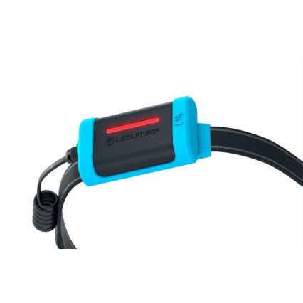 Ledlenser NEO3 - zatemnjiva LED čelna svetilka, 3xAAA, IP54, 400 lm, 20 h, modra