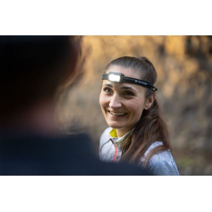 Ledlenser NEO5R - polnilna LED čelna svetilka z nastavljivo svetlostjo, 1800 mAh, IP54, 600 lm, 35 h, modra