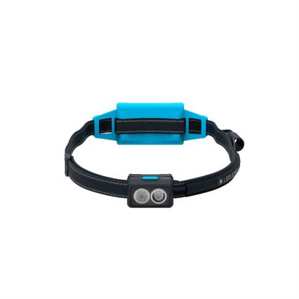 Ledlenser NEO5R - polnilna LED čelna svetilka z nastavljivo svetlostjo, 1800 mAh, IP54, 600 lm, 35 h, modra
