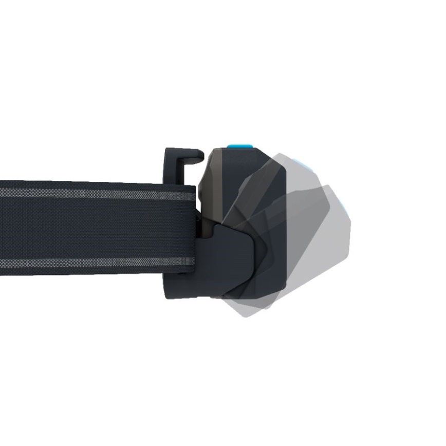 Ledlenser NEO5R - polnilna LED čelna svetilka z nastavljivo svetlostjo, 1800 mAh, IP54, 600 lm, 35 h, modra