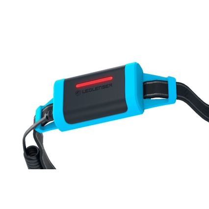 Ledlenser NEO5R - polnilna LED čelna svetilka z nastavljivo svetlostjo, 1800 mAh, IP54, 600 lm, 35 h, modra