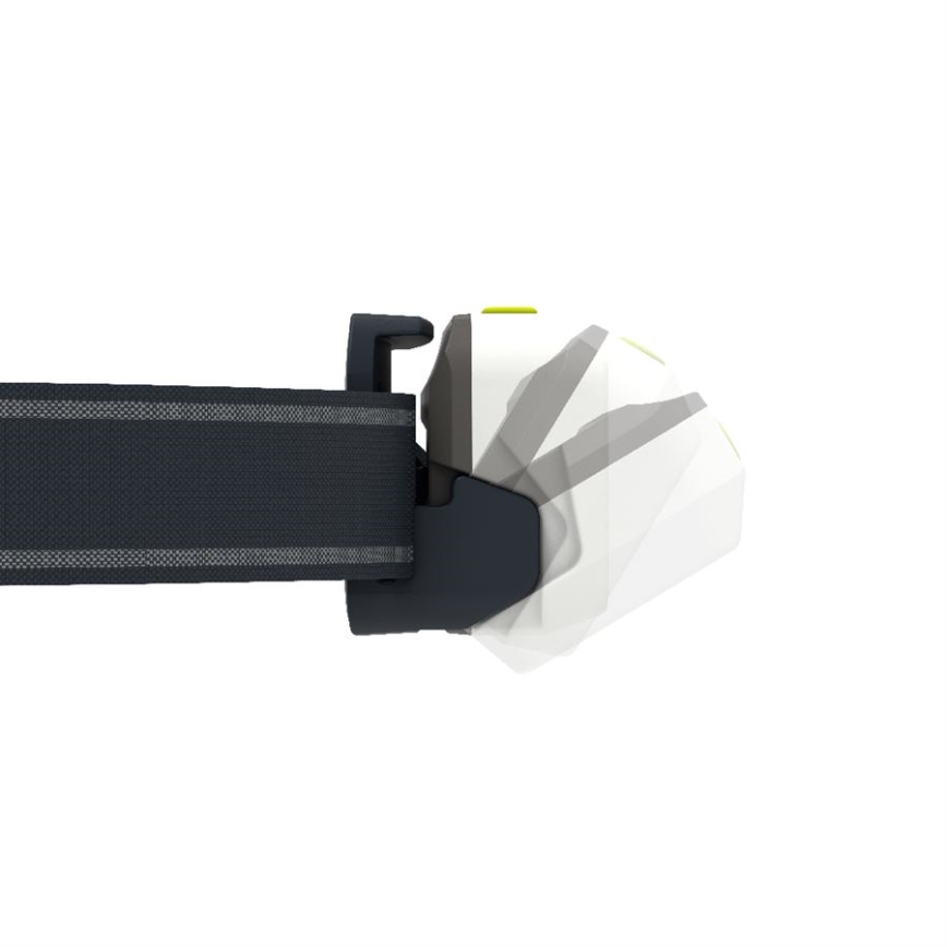 Ledlenser NEO5R - zatemnjevalna polnilna LED naglavna svetilka 1800 mAh IP54 600 lm 35 h črna/bela