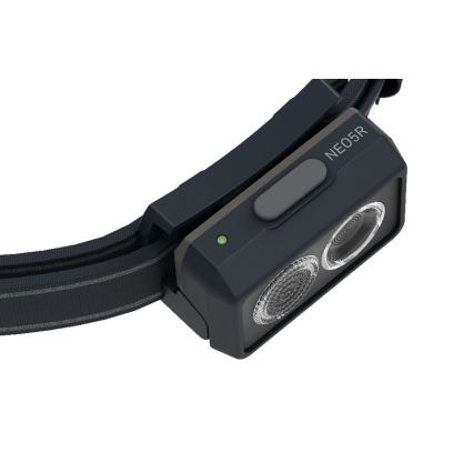 Ledlenser NEO5R - zatemnjevalna polnilna LED naglavna svetilka LED/1800mAh IP54 600 lm 35 h črna