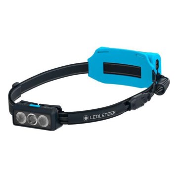 Ledlenser NEO9R - LED zatemnjevalna polnilna čelna svetilka LED/5000 mAh IP54 1200 lm 120h črna/modra