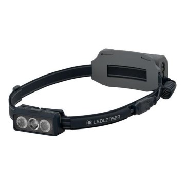 Ledlenser NEO9R - LED zatemnjevalna polnilna naglavna svetilka LED/5000 mAh IP54 1200 lm 120 h črna/siva