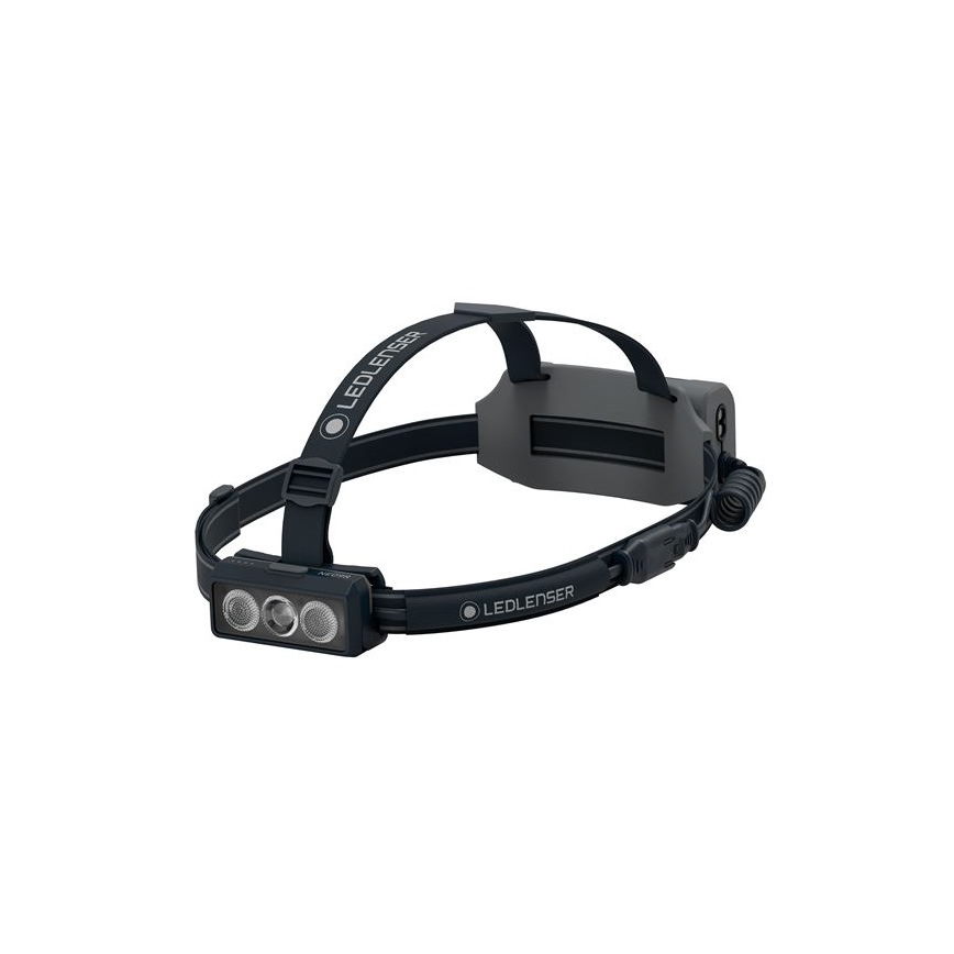 Ledlenser NEO9R - LED zatemnjevalna polnilna naglavna svetilka LED/5000 mAh IP54 1200 lm 120 h črna/siva