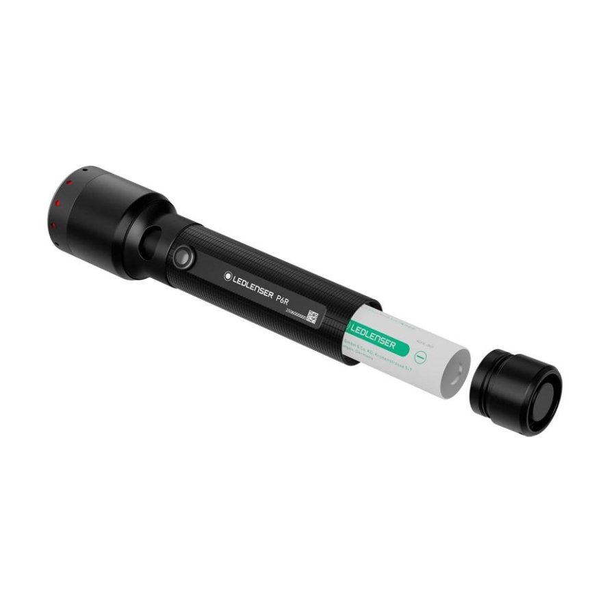 Ledlenser P6R - LED zatemnjevalna polnilna svetilka LED/3000 mAh IP68 1200 lm 65 h črna