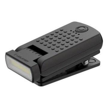 Ledlenser W1R - polnilna delovna LED-svetilka s sponko in zatemnjevanjem LED/740 mAh IP54 220 lm
