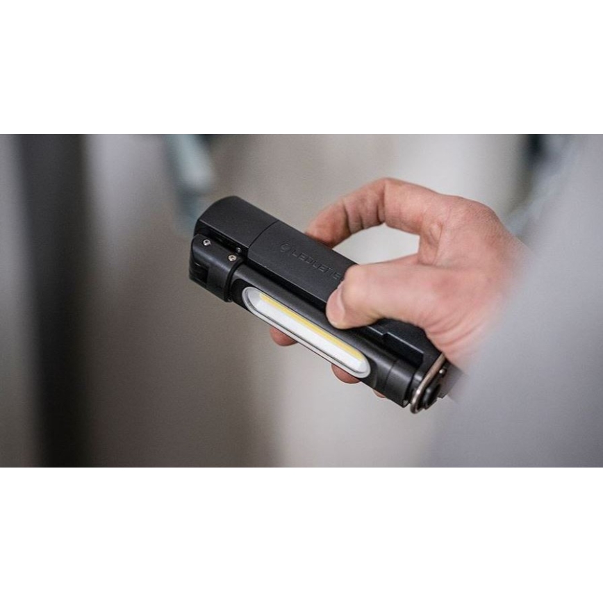 Ledlenser W6R - polnilna delovna LED-svetilka z nastavljivo jakostjo svetlobe, LED/2500 mAh IP54 500 lm 10 h