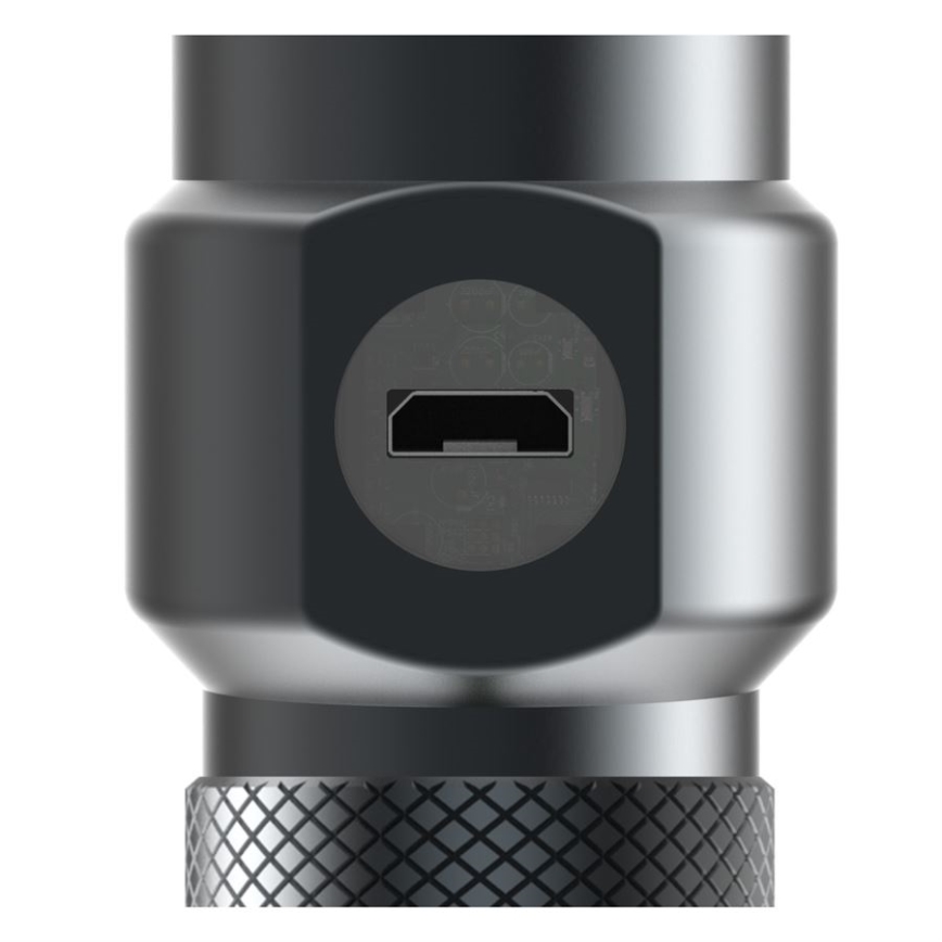 Ledlenser WORKERS FRIEND - zatemnljiva polnilna LED-svetilka LED/2500 mAh 280 lm 80 h črna