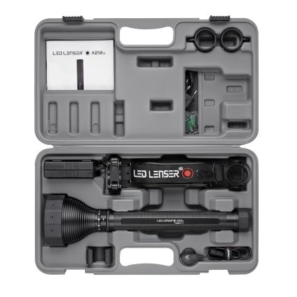 Ledlenser X21R - zatemnljiva polnilna LED svetilka, 5000 mAh, IP54, 5000 lm, 40 h