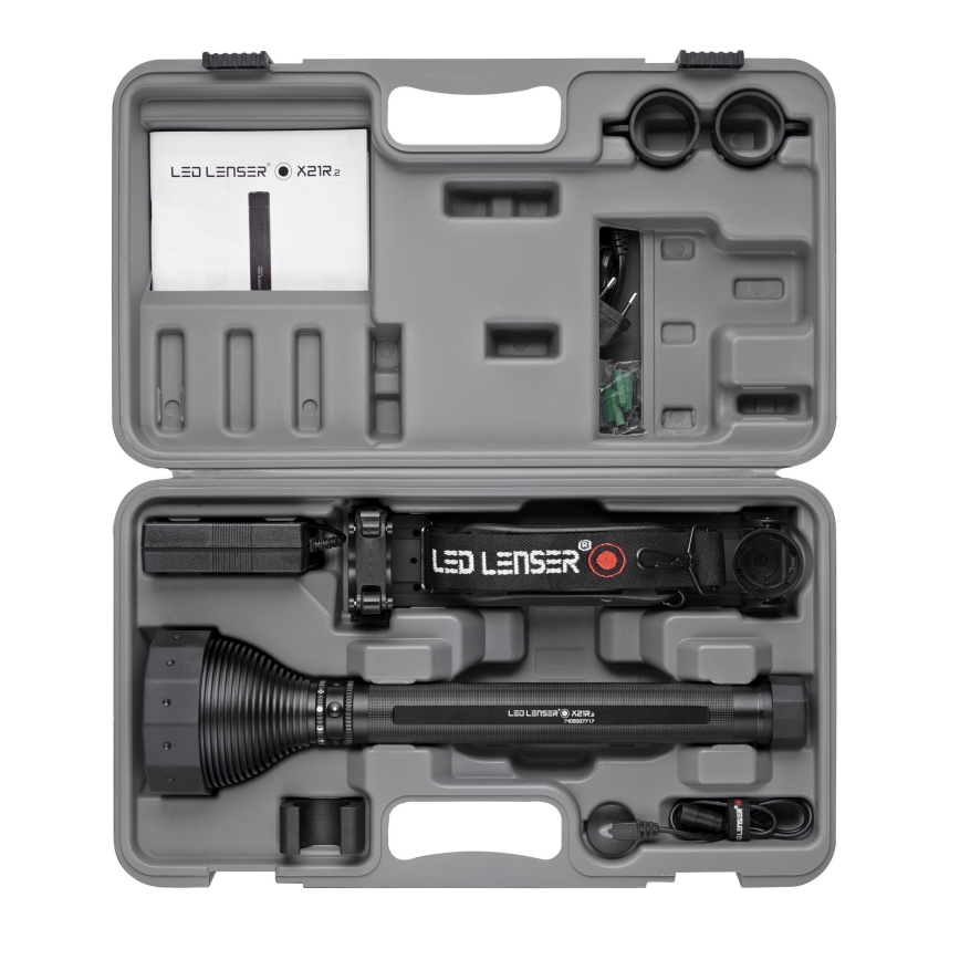 Ledlenser X21R - zatemnljiva polnilna LED svetilka, 5000 mAh, IP54, 5000 lm, 40 h