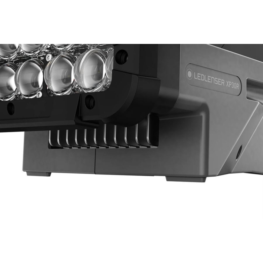 Ledlenser XP30R - zatemnjevalna polnilna LED-svetilka LED/5000 mAh IP54 32000 lm 16 h siva