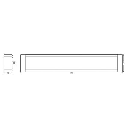 Ledvance - Dodatni set LED zatemnitvena podelementna svetilka SMART+ UNDERCABINET LED/8W/24V 2700-6500K Wi-Fi